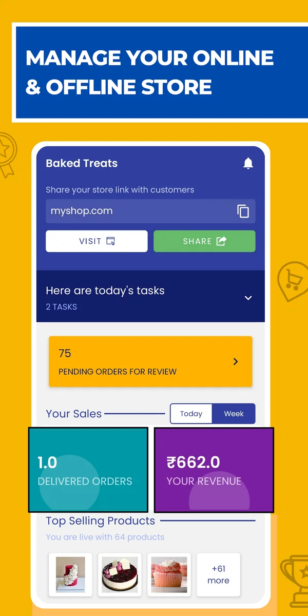 ZyadaShop public Play Store product artwork, panel 2.